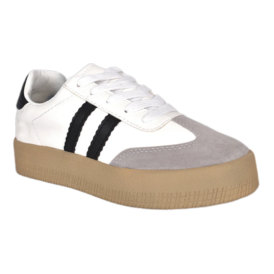 Tenis casuales vento para mujer en color blanco.