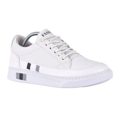 Tenis casuales Nova tipo Oxford para hombre en color blanco